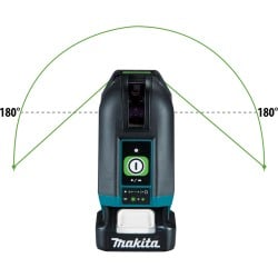Akumulatorowy laser krzyżowy Makita SK106GDZ CXT 12Vmax 35m zielony torba