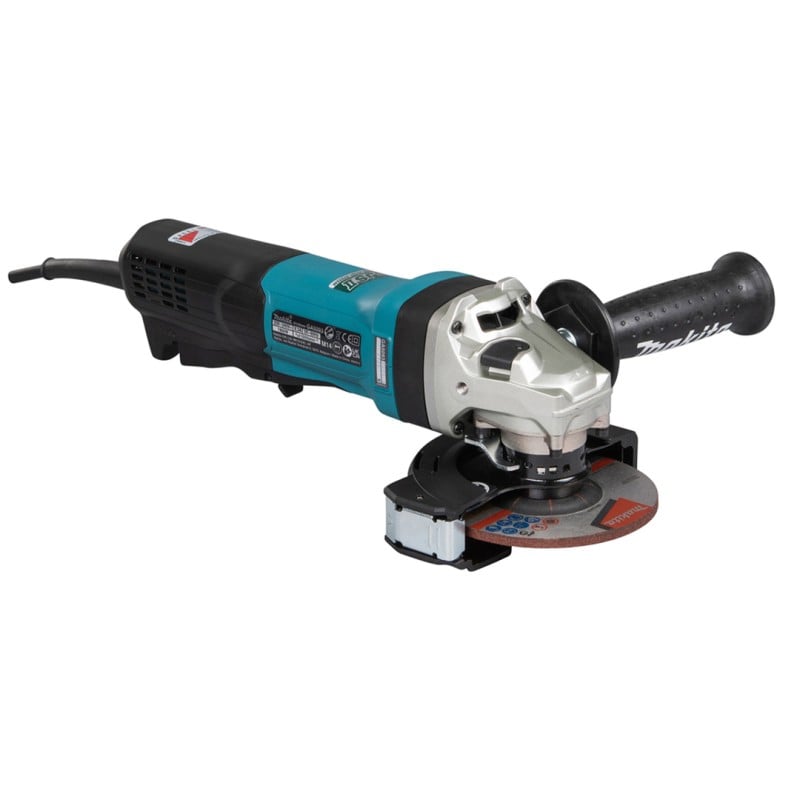 Szlifierka kątowa Makita GA5093X01 1900W 125mm AFT SJS II, podwójna izolacja
