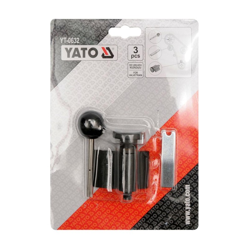 Zestaw blokad do kół rozrządu YATO YT-0632 VW 1,9TDI 3szt.