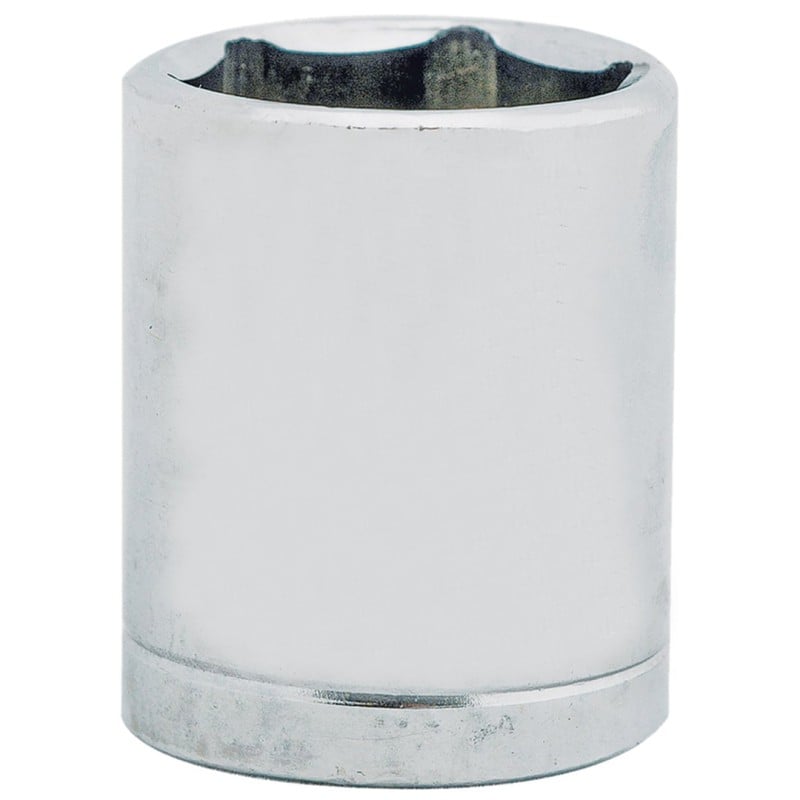 Chromowana krótka nasadka 6-kątna TOYA 1/2'' GRD 22 mm 1 sztuka