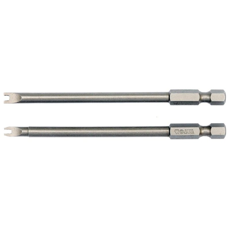 Bity długie YATO YT-0498 1/4’’ Spanner nr.4x100mm nr.8x100m 2 szt.