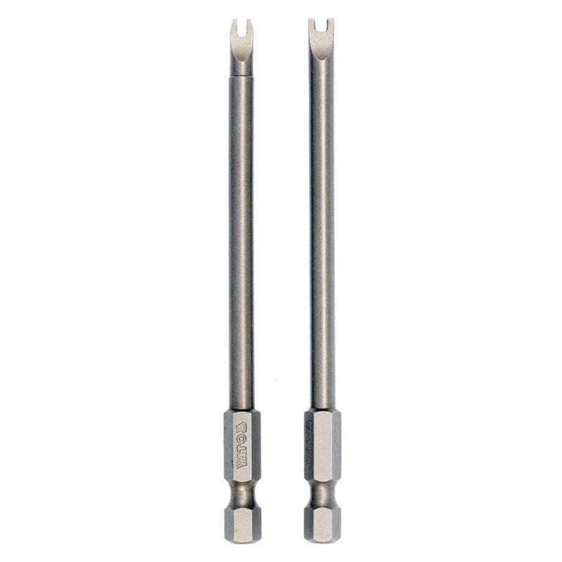 Bity długie YATO YT-0498 1/4’’ Spanner nr.4x100mm nr.8x100m 2 szt.