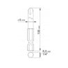 Bity długie YATO YT-0493 Tri-Wing 1/4'' nr0x100mm nr1x100mm 2 szt.