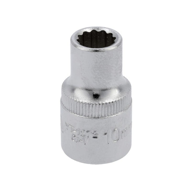 Nasadka 12 kątna YATO 1/2'' GRD 10mm chromowana,satynowa,polerowana 1sztuka
