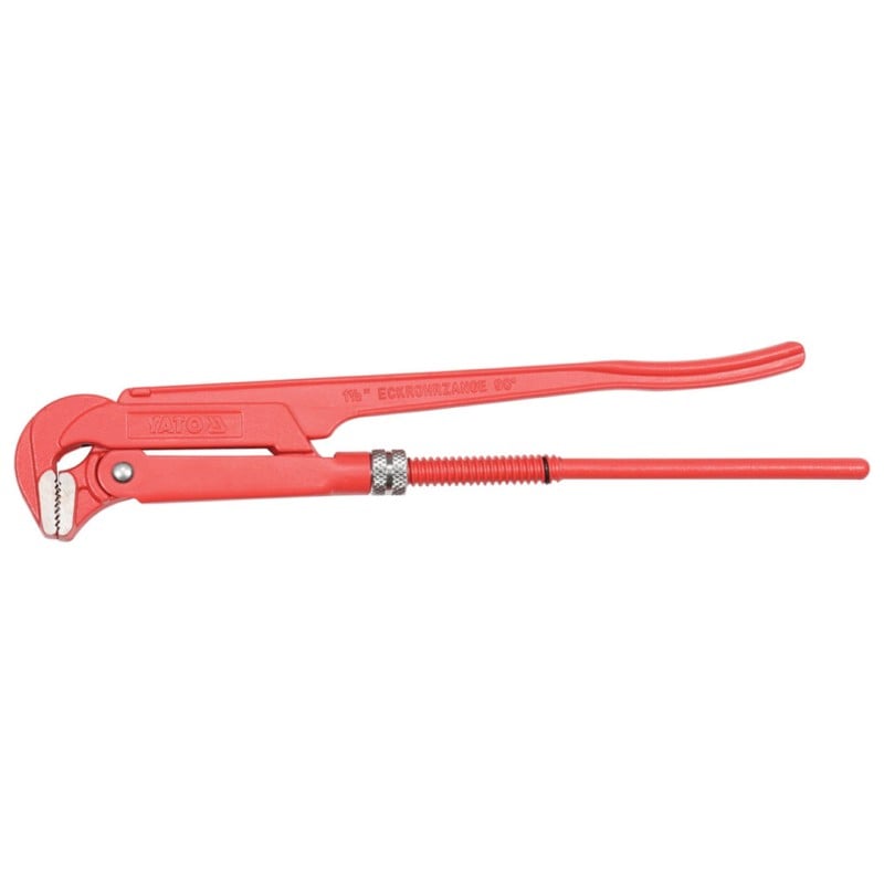 Klucz do rur YATO YT-2211 CrV typ szwedzki 90° 1,5’’ L-420mm DIN5234