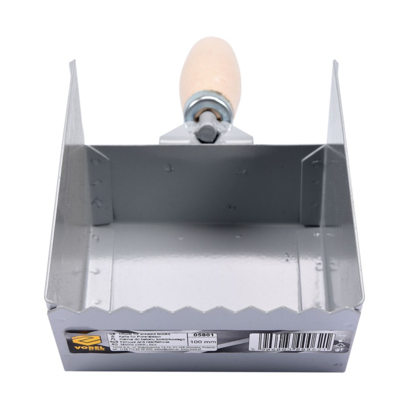 Kielnia do betonu komórkowego 100mm VOREL 05801