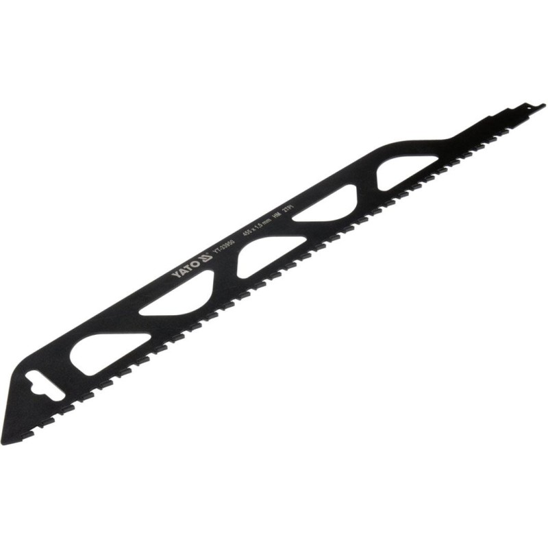 Brzeszczot do piły szablastej YATO YT-33950 455mm 2TPI do cegły, gazobetonu 1szt.