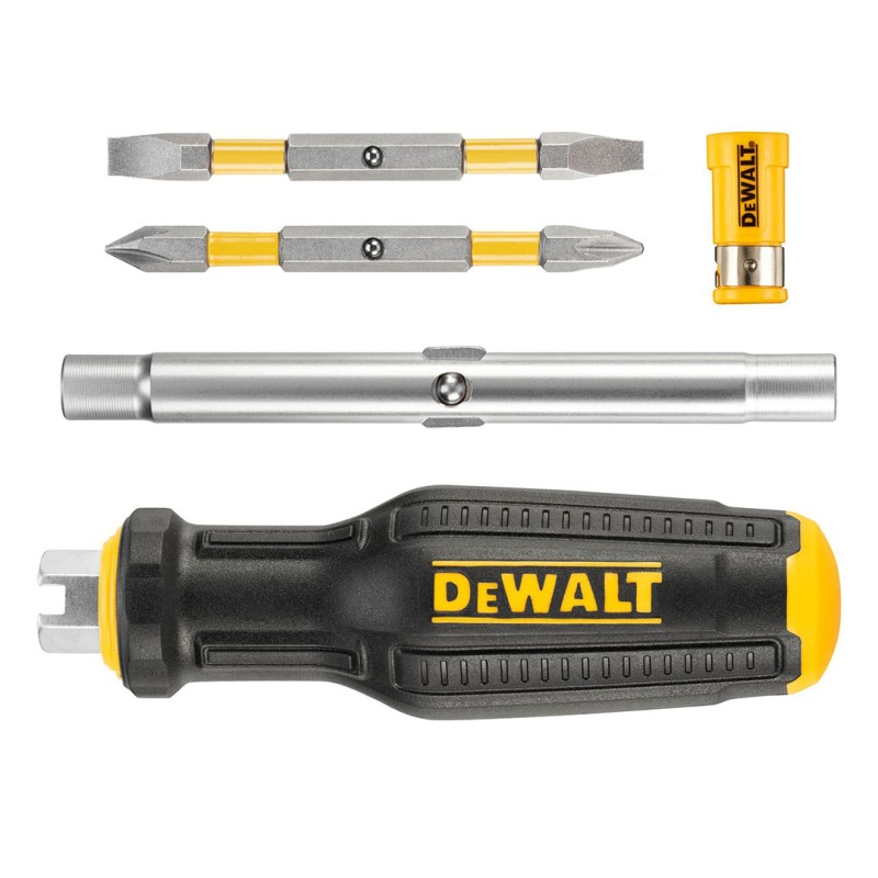 Wkrętak uniwersalny 5w1 DeWALT DWHT66569-0 MAXFIT CrV 210mm bity
