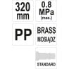 Pistolet do przedmuchiwania YATO YT-23732 GRF 320mm 0.8MPa