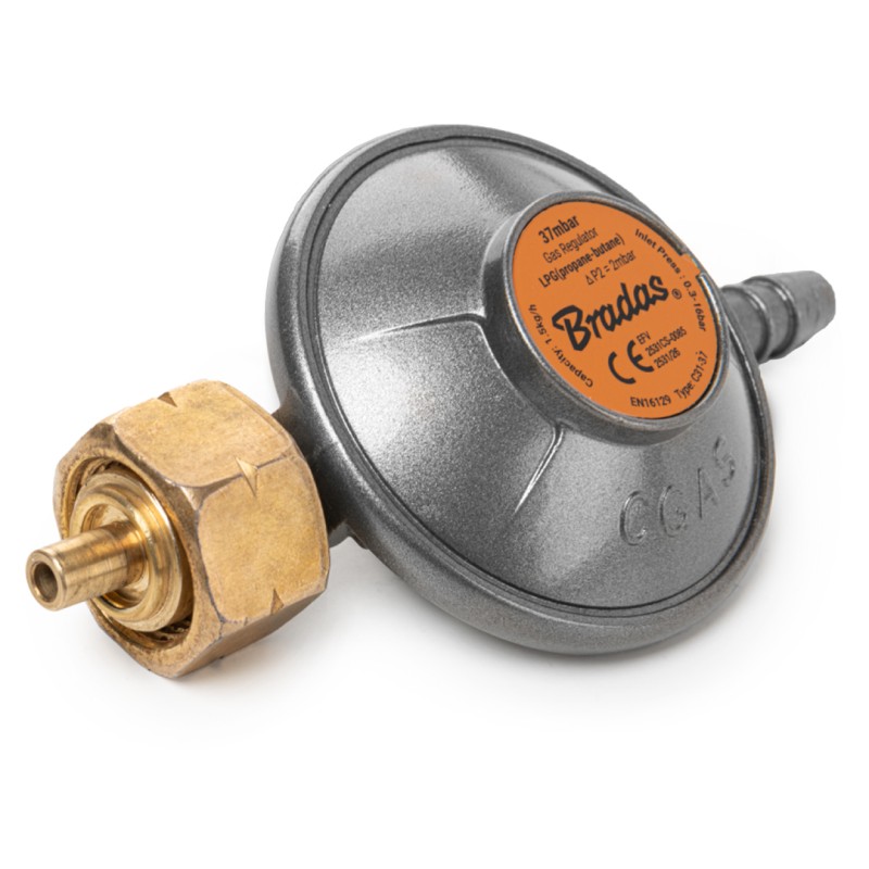 Reduktor gazowy 37 mbar 1,5 kg/h 9 mm EFV EN16129