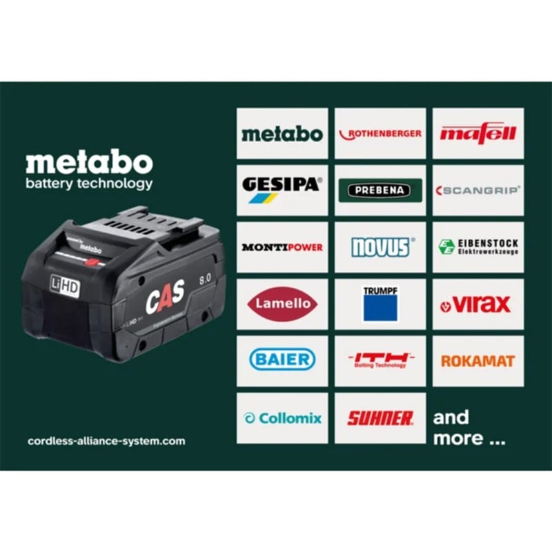Sprężarka akumulatorowa Metabo AK 18 Multi 600794850 18V 11bar 16l/min BODY