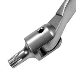 Zestaw kluczy dwustronnych TORX z przegubem YATO YT-05320 CrV 220° 5szt.