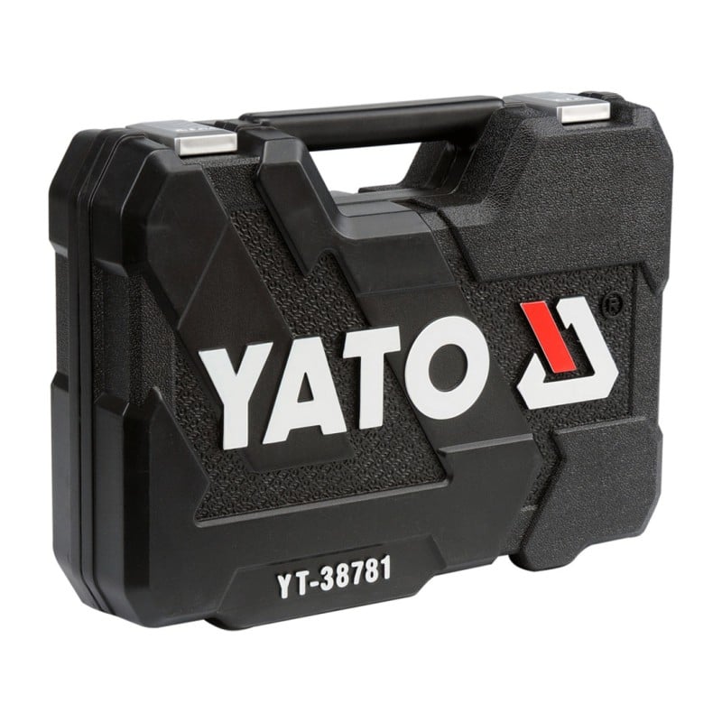 Zestaw narzędziowy YATO YT-38781 AS-DRIVE 1/4’’ 1/2’’ 77elem. walizka