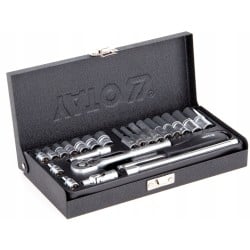 Zestaw narzędziowy YATO YT-14421 AS-DRIVE CrV 1/4’’ 23elem. walizka