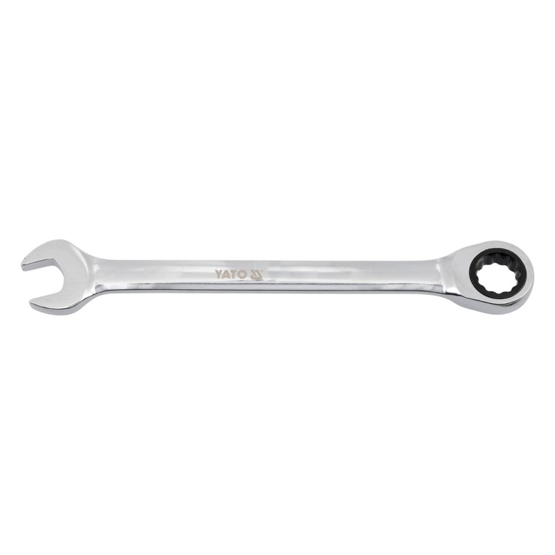 Klucz płasko-oczkowy z grzechotką Yato YT-0192 11mm 72T CrV 165mm