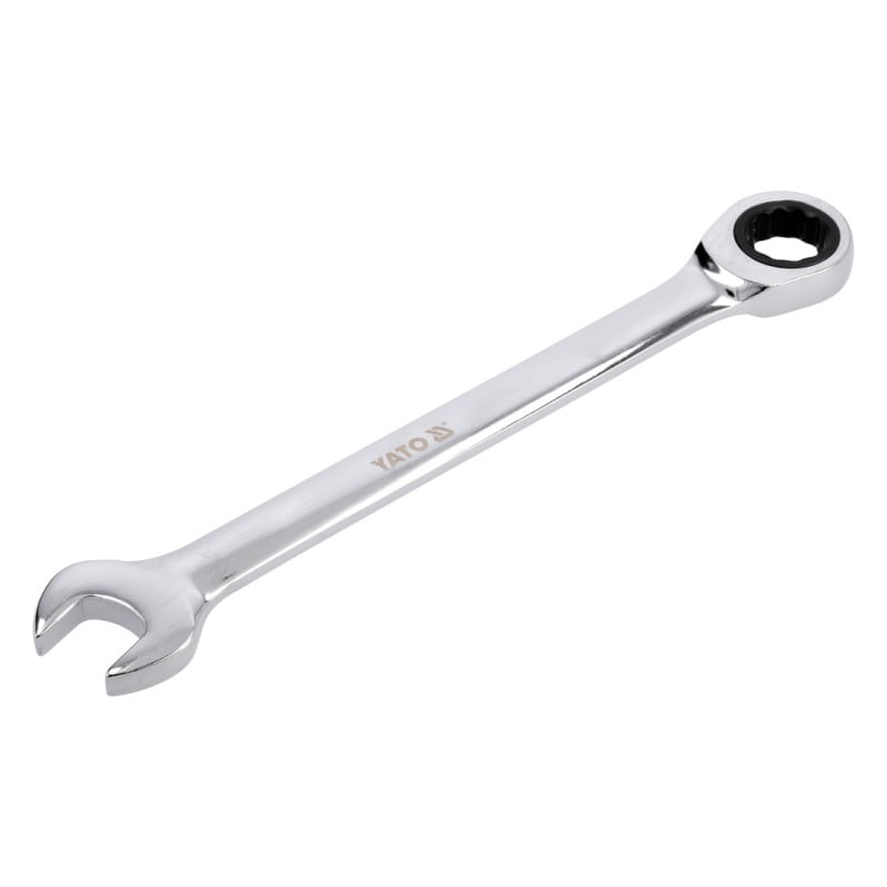 Klucz płasko-oczkowy z grzechotką Yato YT-0191 10mm 72T CrV 160mm