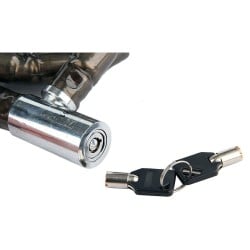 Zamknięcie motocyklowe rowerowe VOREL 77861 wzmocnione 25mmx150cm 2klucze