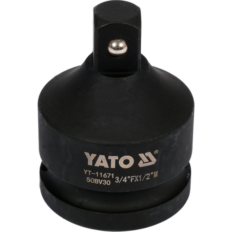 Redukcja udarowa YATO YT-11671 3/4"(F)-1/2"(M) GRD fosfatowana 1 sztuka