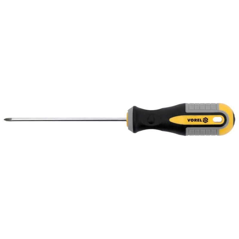 Wkrętak krzyżakowy VOREL 60962 CrV PH0x100mm satynowy