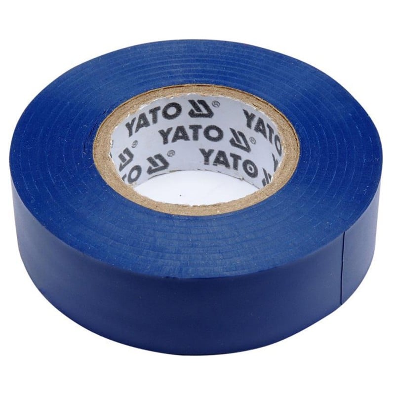 Taśma elektroizolacyjna Yato YT-816051 15mm x 20m PVC niebieska 0,13mm