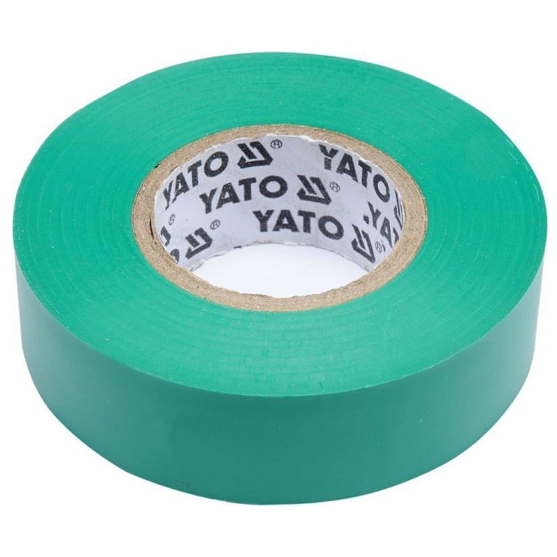 Taśma elektroizolacyjna Yato YT-81652 15mm x 20m PVC zielona0,13mm