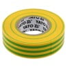 Taśma elektroizolacyjna Yato YT-81655 15mm x 20m PVC żółto-zielona 0,13mm