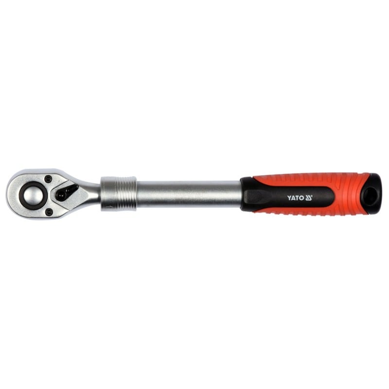Grzechotka prosta teleskopowa YATO YT-0298 CrV 3/8’’ 215-315mm 72T
