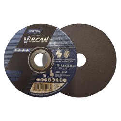 Tarcza do cięcia metalu NORTON VULCAN INOX 125x22,23x1,6 A46S-BF41 dysk 11szt.