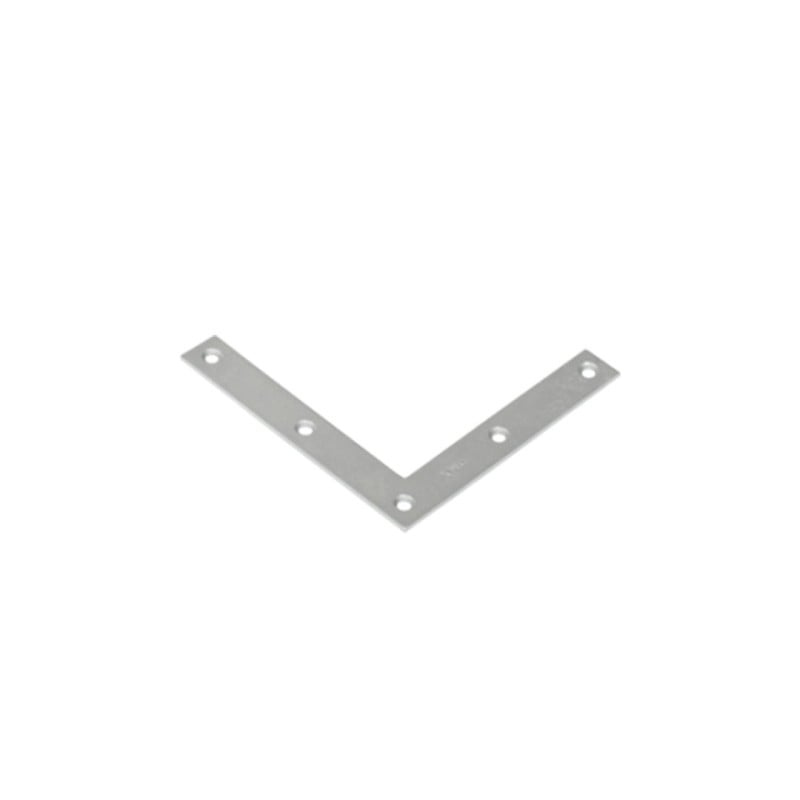 Narożnik prosty DOMAX NA100 100x100x15x2mm cynk galwaniczny 10szt.