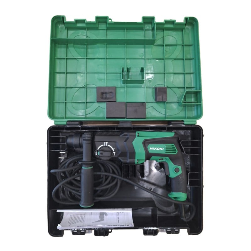 OUTLET HiKOKI DH26PC2WSZ Młotowiertarka 230V 830W SDS+ 2,9J 3funkcje walizka