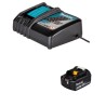 Odkurzacz samochodowy akumulatorowy Makita DCL184RF 1x3Ah LXT 0,5l torba