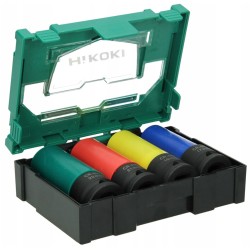 Zestaw nasadek 6 kątnych udarowych HiKOKI 40030039 17mm,19mm,21mm,22mm 4 szt.