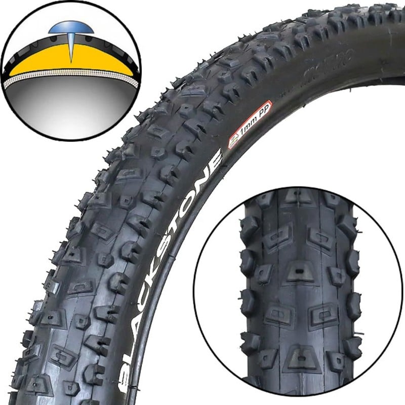 Opona rowerowa BLACKSTONE 26" 26x1,95 52-559 Cross Country 1 mm Armor