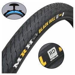 Opona rowerowa Blackbull 28" 28x1 5/8x1 3/8 37-622 700x35C Antyprzebicie