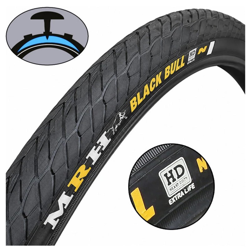 Opona rowerowa Blackbull 28" 28x1 5/8x1 3/8 37-622 700x35C Antyprzebicie