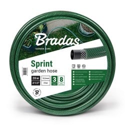 Wąż ogrodowy SPRINT BRADAS WFS3/430 3/4" 30m 3-warstw zbrojony UV 8bar PVC