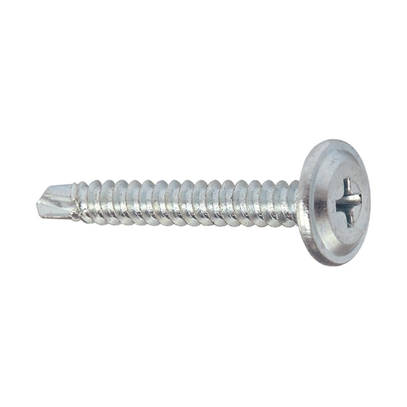 Wkręt samowiercący podkładkowy WKRĘT-MET WSPC-4219 PH2 4,2x19mm ocynk 1000szt.