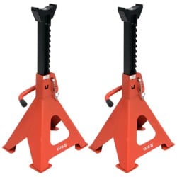 Podpórki pod samochód YATO YT-1731 6T GRF 382-580mm zapadkowy 2 sztuki