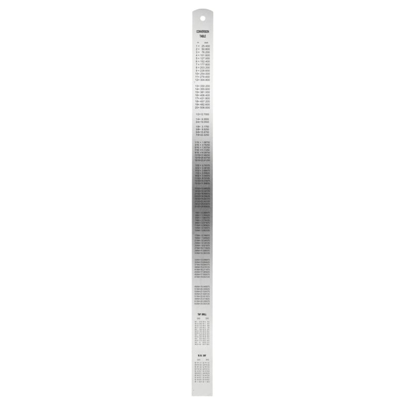 Liniał mierniczy linijka Yato YT-70722 stal nierdzewna 500 mm klasa II
