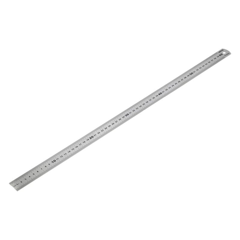 Liniał mierniczy linijka Yato YT-70723 stal nierdzewna 600 mm klasa II