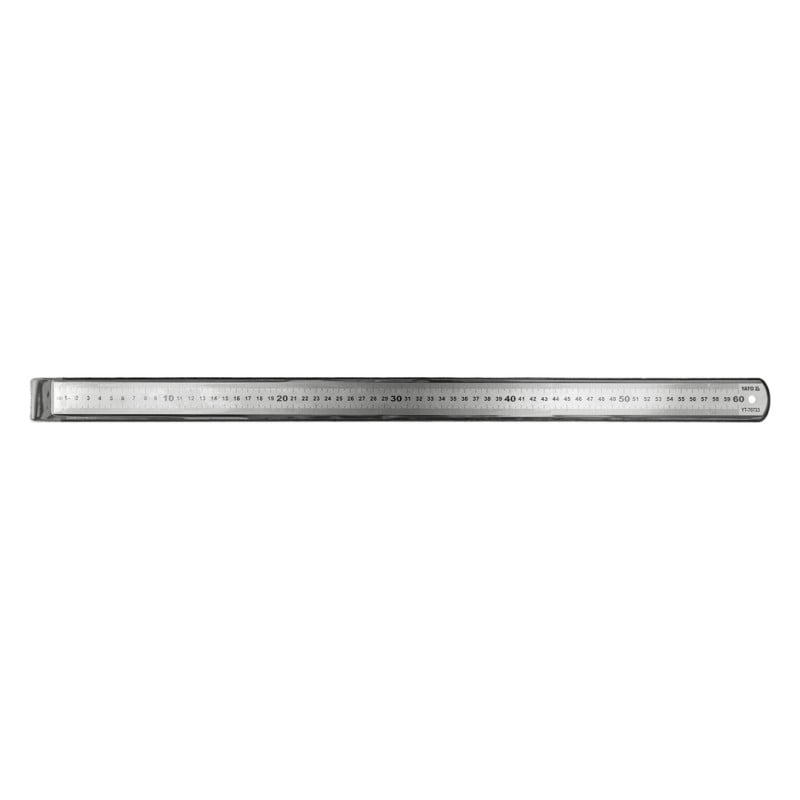 Liniał mierniczy linijka Yato YT-70723 stal nierdzewna 600 mm klasa II