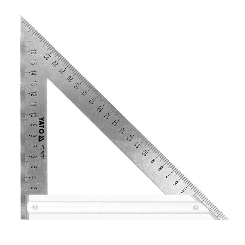 Ekierka metalowa Yato YT-70781 270 mm ze stopką stal nierdzewna aluminium