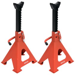Podpórki pod samochód YATO YT-17312 6T GRF 382-580mm zapadkowy 2 sztuki