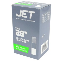 Dętka rowerowa JET 28x1.75-2.125 AV 48mm butyl do opon 47/57-622 28"