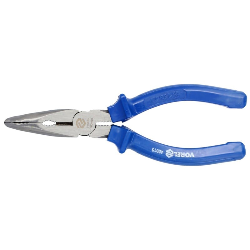 Szczypce wydłużone wygięte Vorel 40015 160 mm polerowane