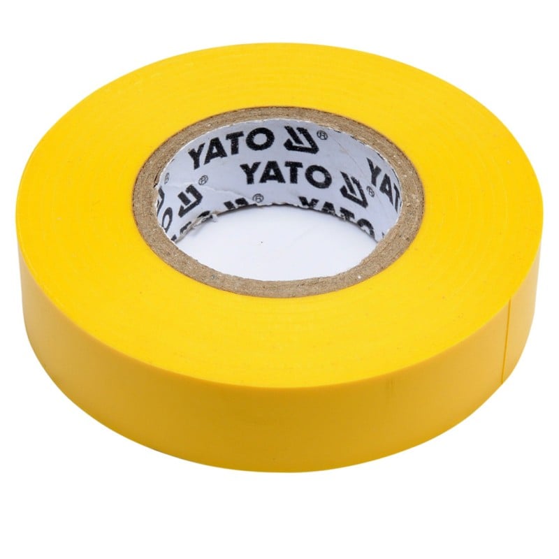 Taśma elektroizolacyjna Yato YT-81594 15 mm x 20 m PVC żółta