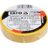 Taśma elektroizolacyjna Yato YT-81594 15 mm x 20 m PVC żółta