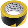 Taśma ostrzegawcza samoprzylepna Vorel 75231 PVC 48 mm x 33 m żółto-czarna