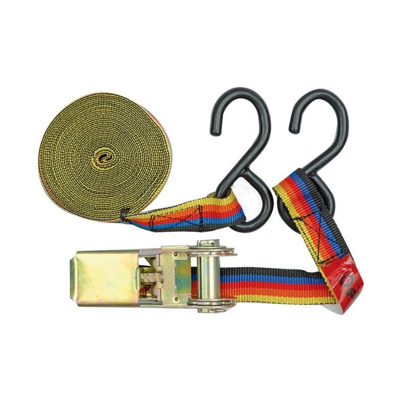 Taśma do bagażu Vorel 82351 25 mm 5 m z hakami klamra 125 daN