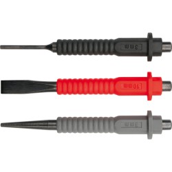 Zestaw wybijaków i przecinaka YATO YT-4713 GRD 3mm 30mm czerniona 3 sztuki